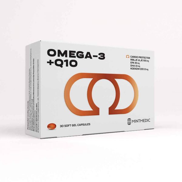 Mintmedic Omega 3 + koenzim Q10