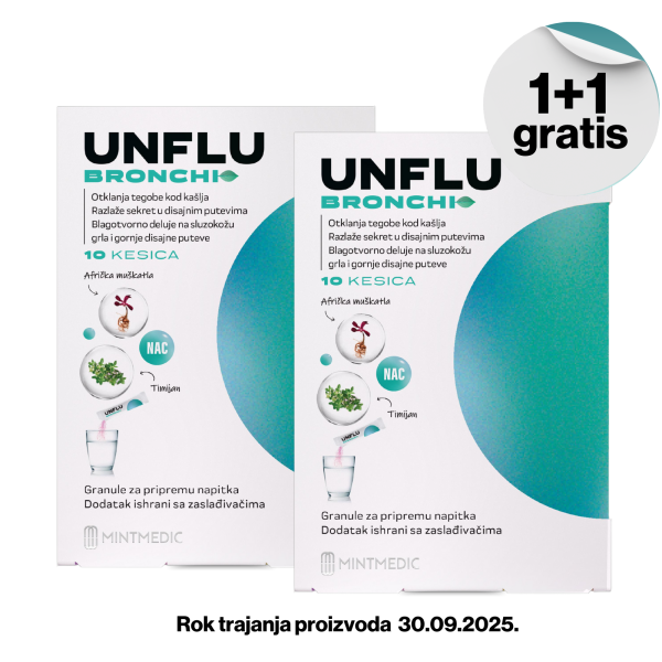 UNFLU BRONCHI 1+1 gratis
